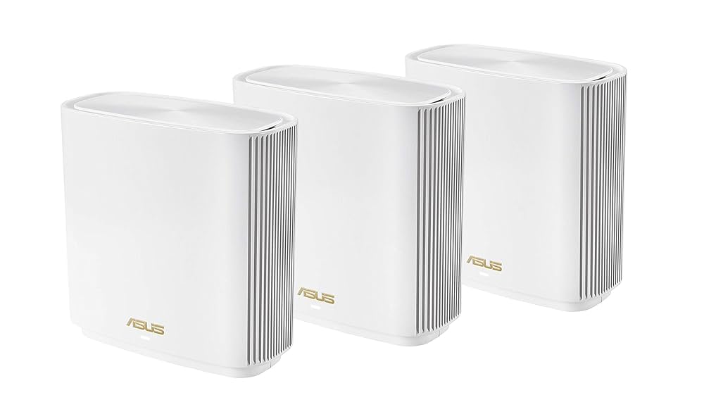 ASUS メッシュAX XT8 Wi-Fiシステム3台セット Amazon.com: ASUS ZenWiFi AX6600 Tri-Band Mesh WiFi 6 System